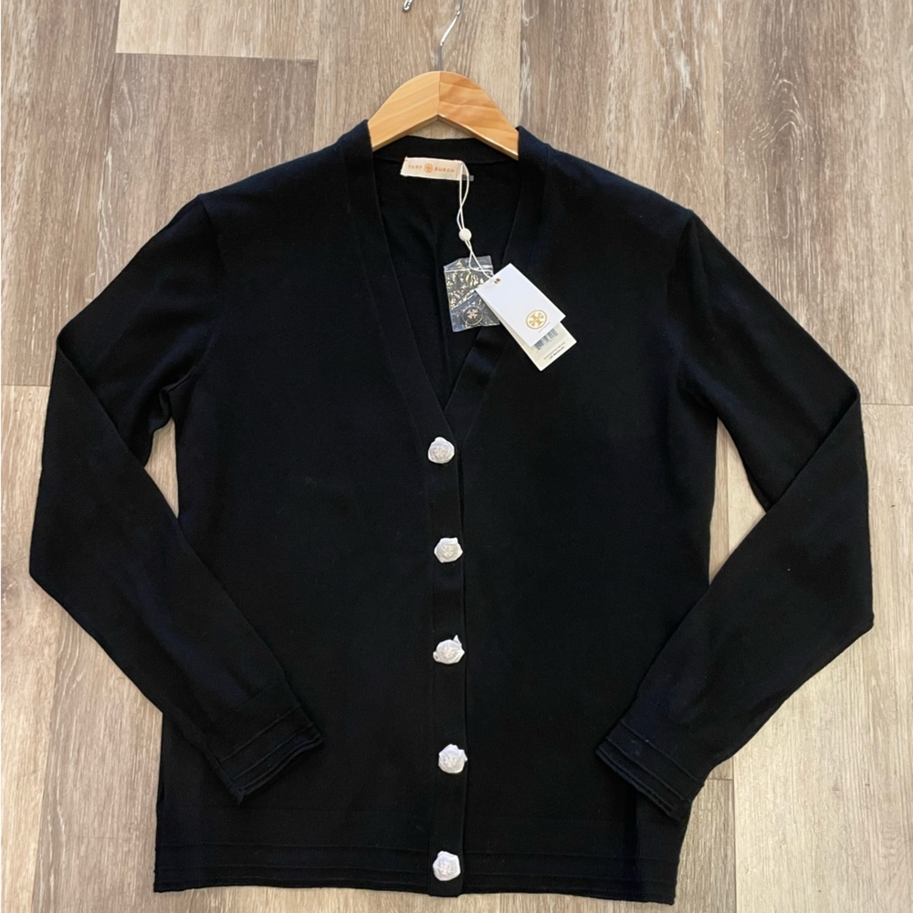 NWT Tory Burch Madison Cardigan